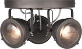 LABEL51 Moto led Spot - Grijs - Metaal - 3 Lichts
