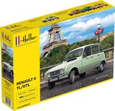1:24 Heller 80759 Renault 4L Car Plastic Modelbouwpakket