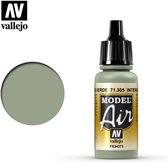 Vallejo 71305 Model Air Interior Grey Green - Acryl Verf flesje