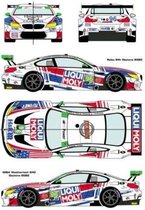 1:24 Racing Decals 43 24/036 BMW M6 GTD #96 IMSA Weathertech 24h of Daytona 2020 Decals