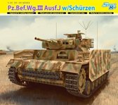 1:35 Dragon 6570 1/35 Pz.Bef.Wg.III Ausf.J w/Schürzen - Smart kit Plastic kit