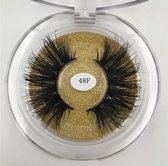 3D faux mink lashes|valse wimpers|dramatische volume|25mm