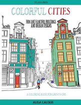 Coloring Books for Adults- Colorful Cities