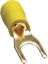 Sinuslive 13199 U terminal 4 mm² Hole Ø=4 mm Partially insulated Yellow 10 pc(s)