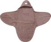 Koeka Omslagdoek baby newborn Dijon Organic - plum