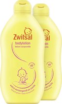 Bol.com Zwitsal Baby Bodylotion - 2 x 400 ml - Voordeelverpakking aanbieding