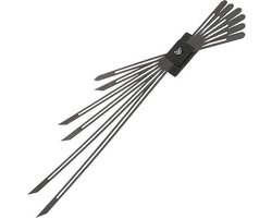 Trapspin van gehard veerbandstaal 6 lengtes: 2x60cm/2x80cm/2x100cm, eenvoudig trappen bekleden!