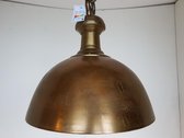 Shade hanglamp 50cm dia aluminium gebronsd