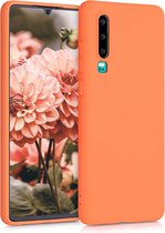 kwmobile telefoonhoesje voor Huawei P30 - Hoesje voor smartphone - Back cover in fruitig oranje