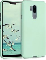 kwmobile telefoonhoesje voor LG G7 ThinQ / Fit / One - Hoesje voor smartphone - Back cover in pastelgroen