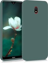 kwmobile telefoonhoesje voor Xiaomi Redmi 8A - Hoesje voor smartphone - Back cover in blauwgroen