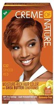 Creme Of Nature Moisture Rich Hair Color C32 Spiced Red | haarverf
