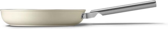 Smeg Koekenpan 26cm creme CKFF2601CRM