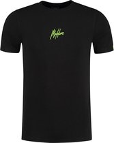 Malelions Gyzo T-Shirt - Black/Neon Yellow