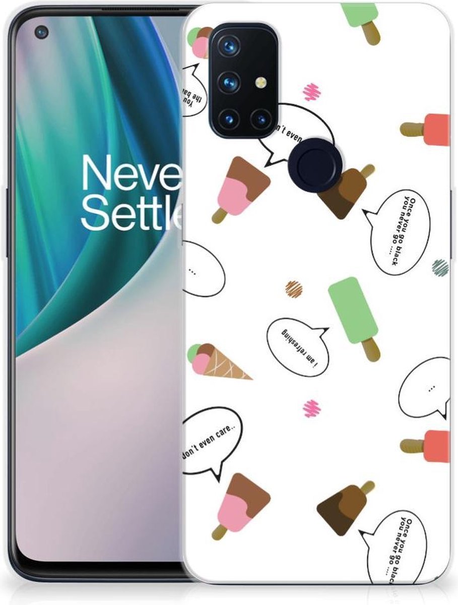 OnePlus Nord N10 5G Siliconen Case IJsjes