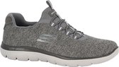 Skechers Heren Grijze sneaker memory foam - Maat 40