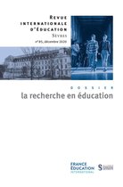 La recherche en éducation - Revue internationale d'éducation sèvres 85 - Ebook
