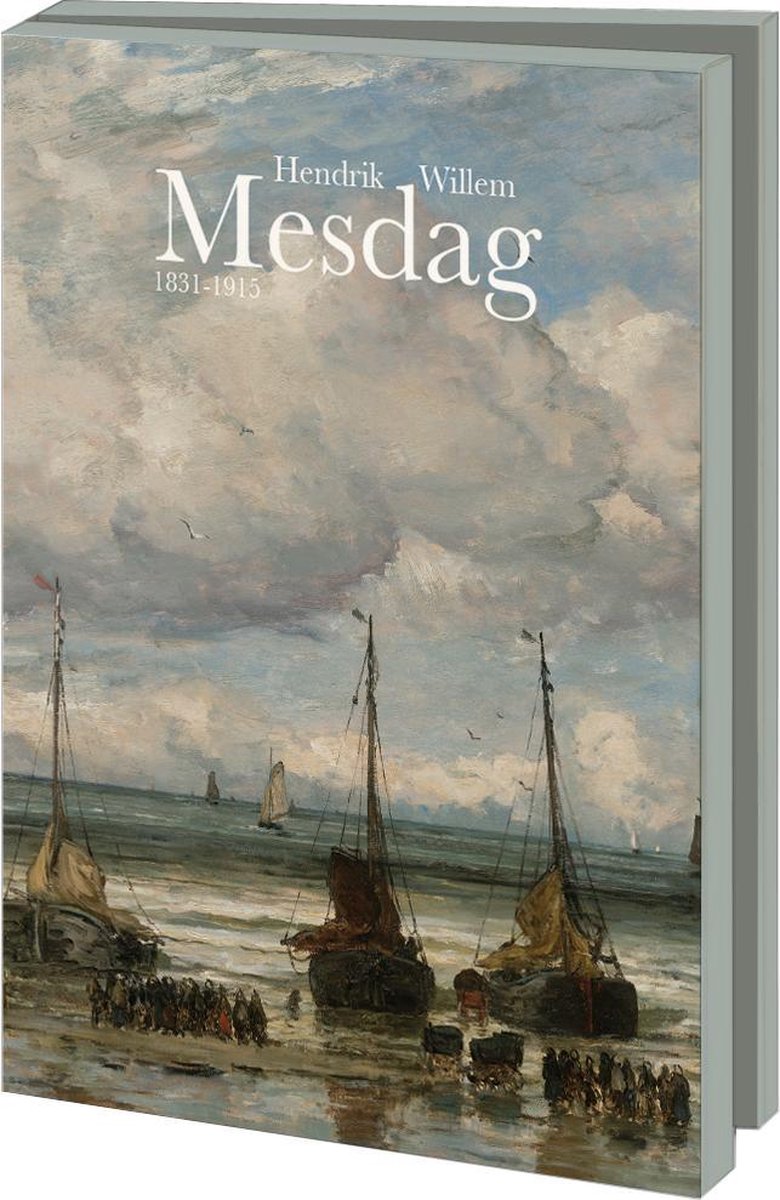 Kaartenmapje met env, groot: Hendrik Willem Mesdag 1831-1915, Hendrik Willem Mesdag - Bekking & Blitz Publishers
