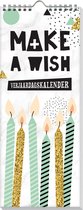 Verjaardagskalender - Make a Wish - 13 X 33 cm