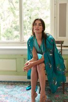 Kimono | Pip Studio | Kaftan | Maat M | Ninny My Heron Green | Badjas | Ochtendjas