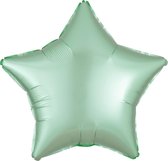 Amscan Folieballon Pastel Star 40 Cm Mintgroen