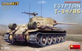 1:35 MiniArt 37071 Egyptian T-34/85 with Interior - Kit Plastic kit