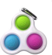Originele Simple Dimple - Fidget toys - Tiktok trend - Pop it - Fidget toy - 3 kleuren - met Logo