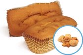 Ciao Carb |   Protocake Amandel | 4 x 45 gram  | Low Carb Cake | Eiwitrijk   | Low carb snack  | Eiwitrepen | Koolhydraatarme sportvoeding | Afslanken met Proteïne repen | Snel afv