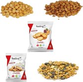 Protiplan | Hartige Snacks Mixverpakking II | 5 porties | Low carb snack | Eiwitrepen | Koolhydraatarme sportvoeding | Afslanken met Proteïne repen | Snel afvallen zonder hongergev