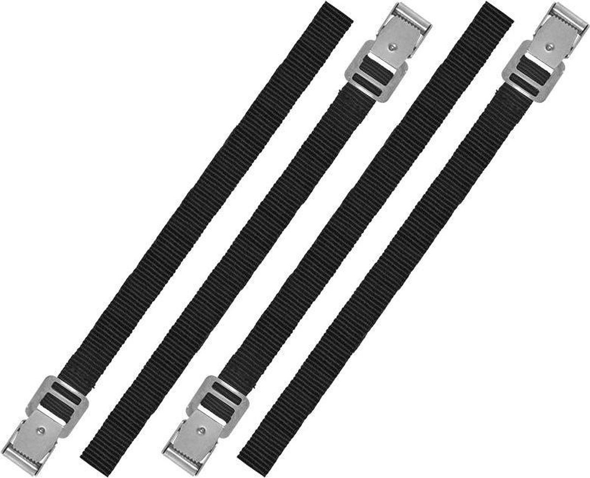 Proplus Bindriemen 18 X 400 Mm Polyester Zwart 4 Stuks