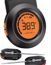 Bbq thermometer draadloos - barbecue thermometer met 2 sensoren - vleesthermometer digitaal - vleesthermometer bluetooth