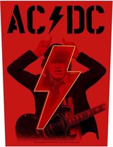 AC/DC Rugpatch PWR-UP Rood