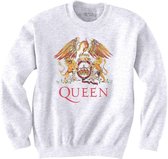 Queen Sweater/trui -L- Classic Crest Wit