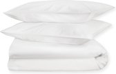 Dream Sheets luxe dekbedovertrek lits-jumeaux 260x220/240 (set) biologisch katoen satijn wit