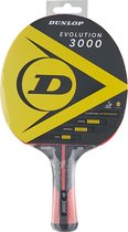 Dunlop Tafeltennisbats - rood - zwart