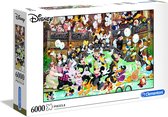 Clementoni High Quality Collection - Puzzel 6000 Stukjes - Disney Gala - Puzzel Voor Volwassenen en Kinderen - 14-99 jaar