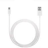 2 in 1 Lader Dubbele USB Poorten Thuislader Oplader met USB-C kabel - geschikt voor Samsung S20 / S21 / S21+ / S20FE / S20+ / S20 Ultra / S10 / S9 / A51 / A41 / A42 / A12 - Met USB-C aansluit