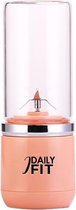 Mini Blender - 380ML - Oranje - Draadloos & Draagbaar - Blender To Go - Idailyfit - Mix & Go - Portable Blender - Smoothies & Shakes
