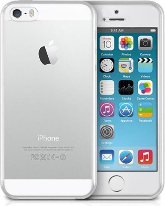 Coque iPhone 5c Silicone Transparent - Housse Apple iPhone 5c Housse Housse  | bol.com