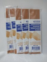 Sanaplast Wondpleister 100 cm x 6 cm - Voordeelset van 5 stuks