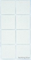 Vilt - viltglijders - viltjes vierkant - 8 stuks - vloerbeschermer - vilt wit - zelfklevend - 4 x 4 cm -