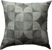3D HOUTMOTIEF KUSSENHOES met ritssluiting  45 x 45 cm - Metropolitan Stories