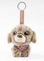 Memoriez Sleutelhanger Holland Hond Roze