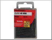 Deltafix Stalen Nagel 2.0 x 40 mm - 52 stuks - Zwart