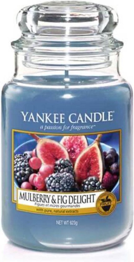 Yankee Candle Large Jar Geurkaars - Mulberry & Fig Delight