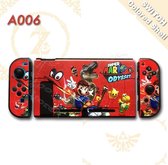 Nintendo Switch Case - Bescherm Hoesje Switch - Nintendo Switch Controller Accessoires 2021 - Met Super Mario Odyssey Thema