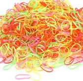 1000 STUKS - Kleine elastiekjes in diverse kleuren - Elastieken - Elastiek - Kantoor elastiekjes - Kantooraccessoires - Elastieken om post mee te binden - Verrekbare elastieken -El