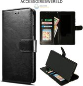 Bookcase Zwart - Samsung Galaxy Xcover Pro - Portemonnee hoesje