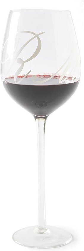 Riviera Maison Wijnglazen Rood - RM Wine Glass - Transparant - 1 Wijnglas |