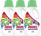 Ariel - Vloeibaar wasmiddel - Color & Style - 3 x 1,155 L (63 wasbeurten) - Voordeelverpakking